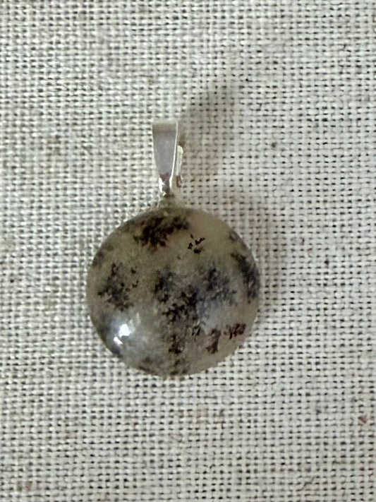 Dendritic Quartz Pendant Necklace