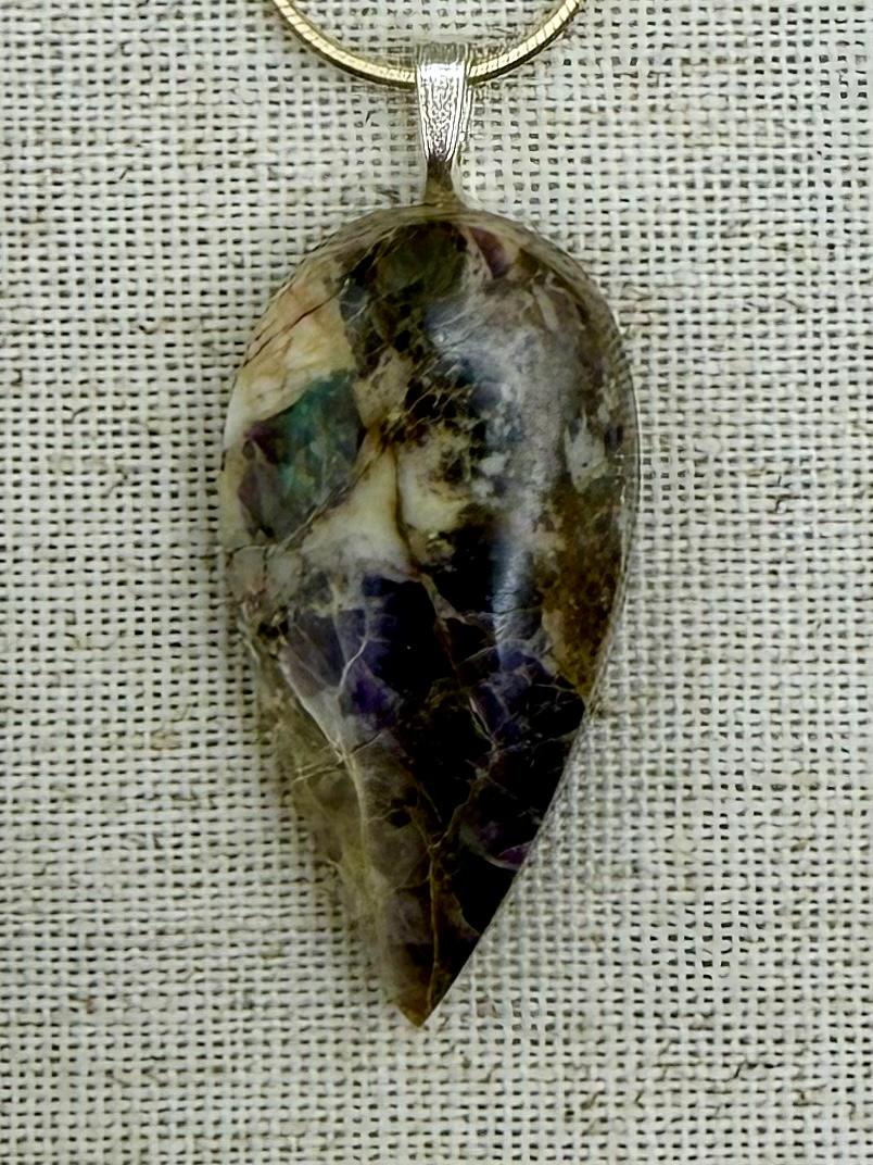 Mystic Mosaic Pendant-Kaleidoscope Stone Pendant