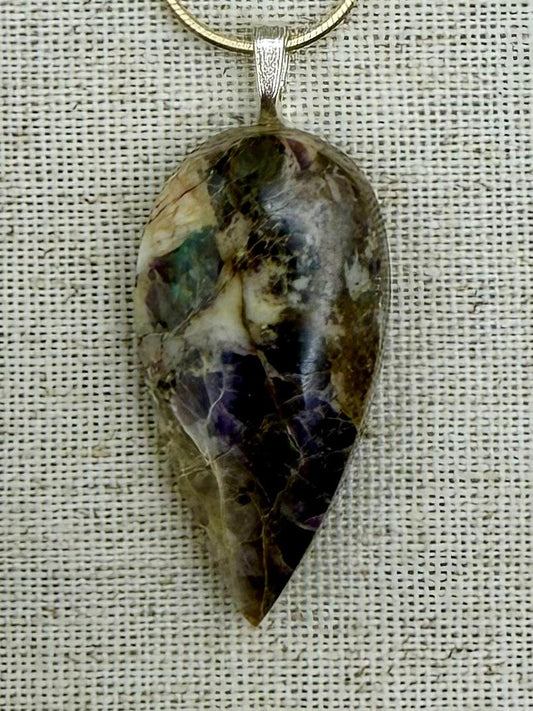 Mystic Mosaic Pendant-Kaleidoscope Stone Pendant