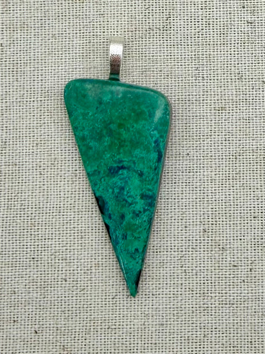 Chrysocolla Pendant Necklace